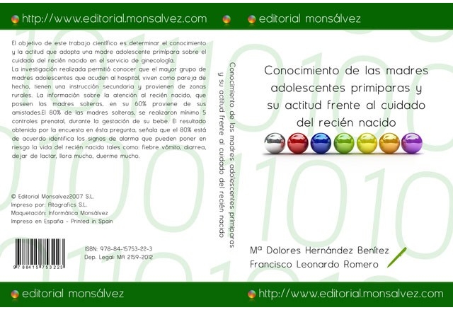 Conocimiento de las madres adolescentes primiparas y su actitud frente al cuidado del recién nacido