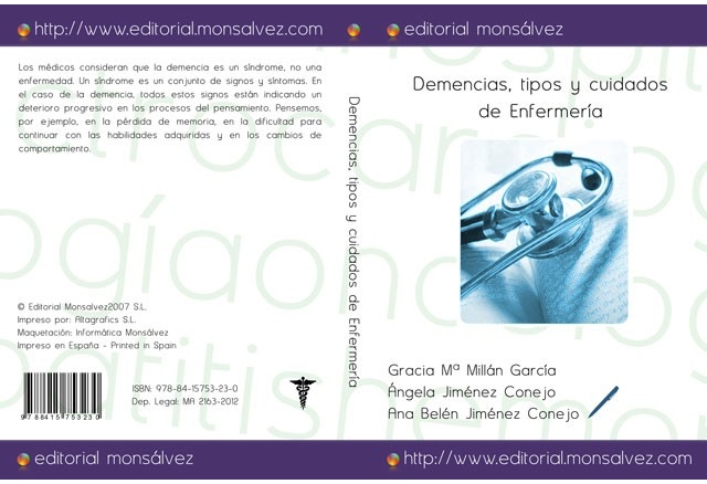 Demencias, tipos y cuidados de Enfermería