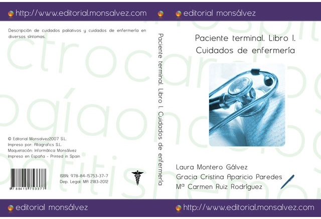 Paciente terminal. Libro I. Cuidados de enfermería