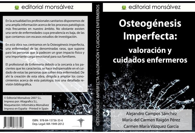 Osteogénesis imperfecta: Valoración y cuidados enfermeros