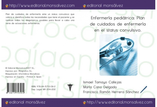 Enfermería pediátrica: Plan de cuidados de enfermería en el status convulsivo.