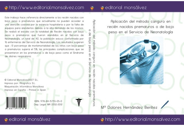 Aplicación del método canguro en recién nacidos prematuros o de bajo peso en el Servicio de Neonatología