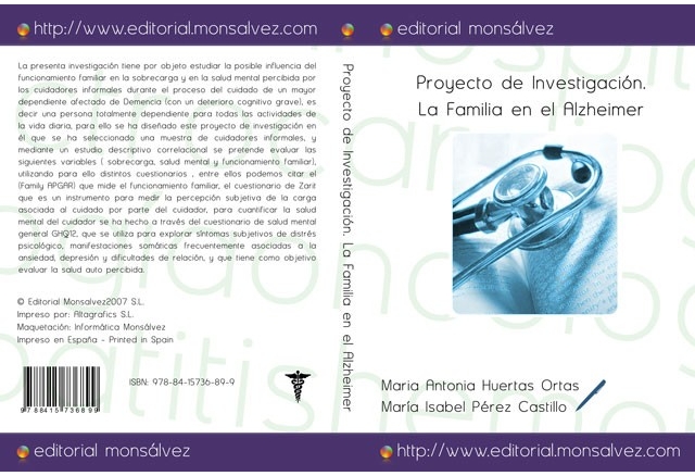 Proyecto de Investigación. La Familia en el Alzheimer