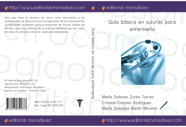 Guía básica en suturas para enfermería