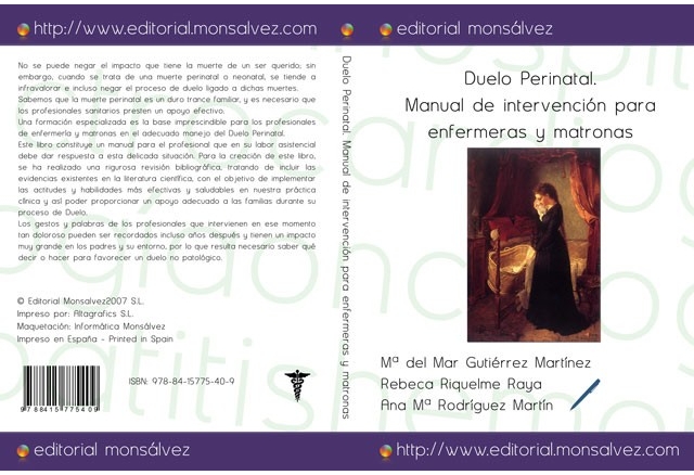 Duelo Perinatal. Manual de intervención para enfermeras y matronas